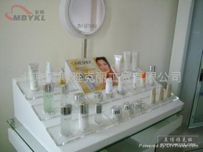 压克力/有机玻璃化妆品展示架 - * - 美博 (中国 北京市 生产商) - 展品 - 商展、会议 产品 「自助贸易」